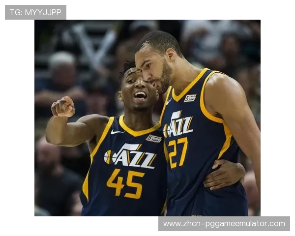 骑士112-123爵士，米切尔赛后与戈贝尔拥抱引关注